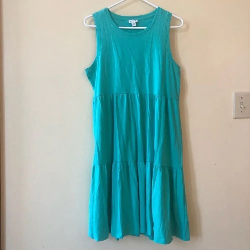 J. Crew Tiered Midi Dress